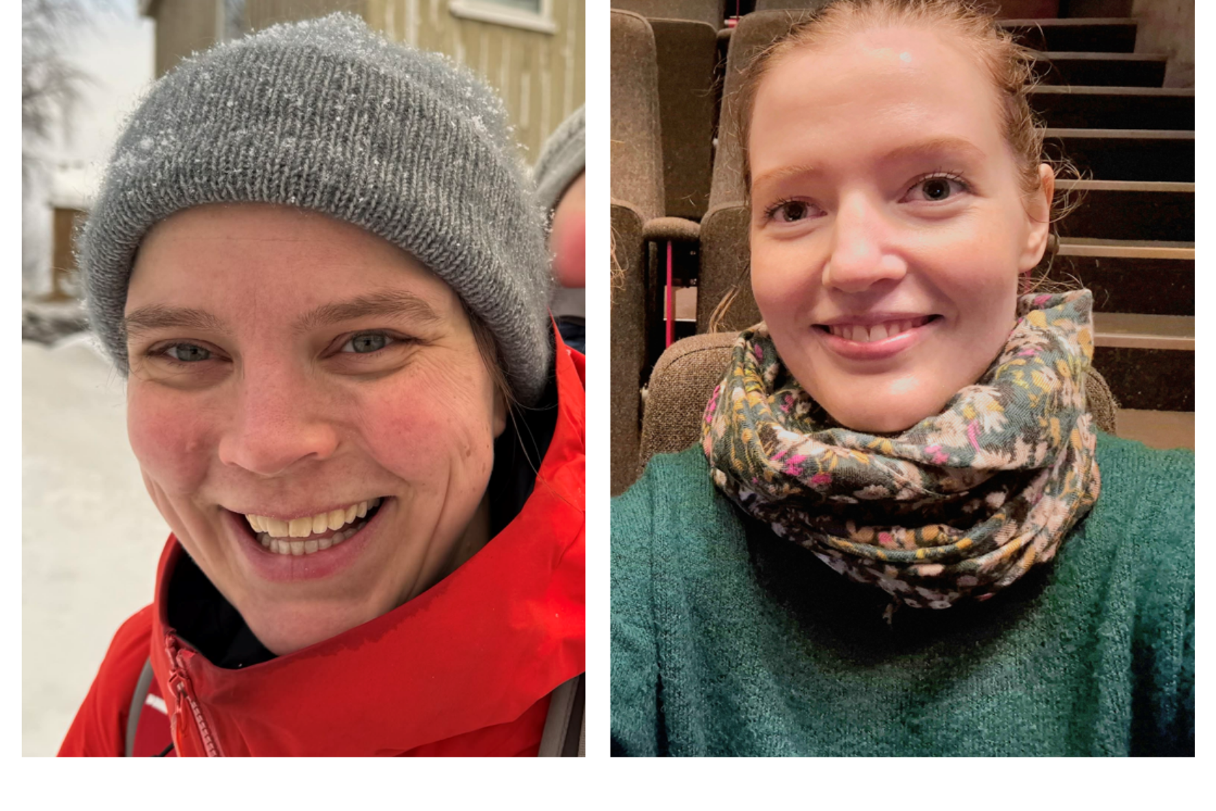 To kvinner som smiler