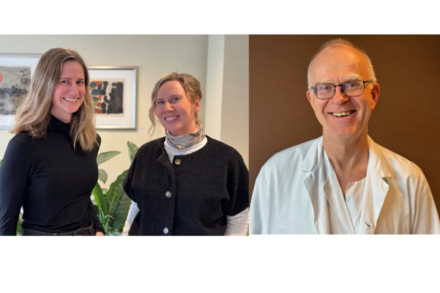 En gruppe mennesker som smiler