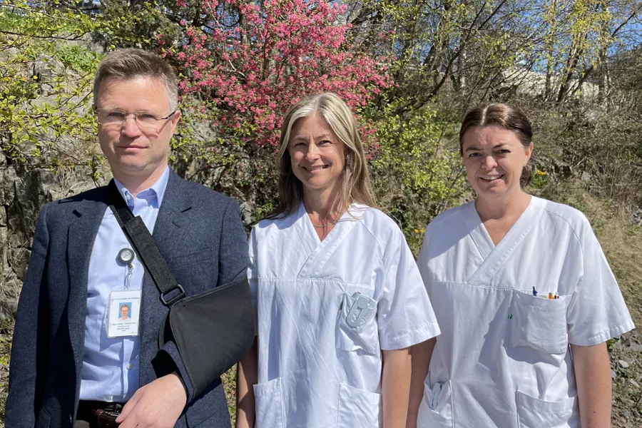 Studieteamet: Hallvard Fremstad, Maud-Kristine Aga Ljoså og Hanne Ødegård.