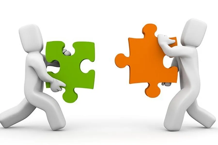 Illustrasjon puslebrikker