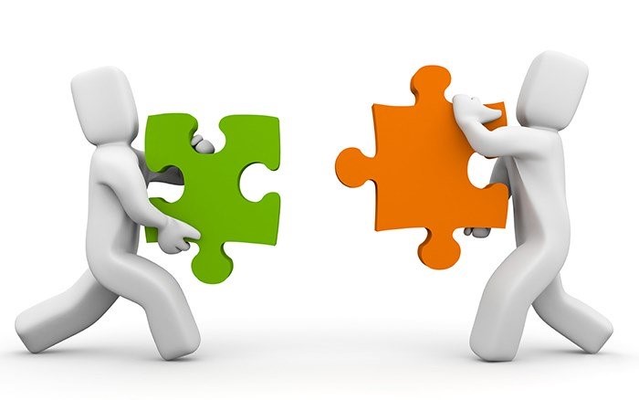 Illustrasjonsbilde puslebrikker