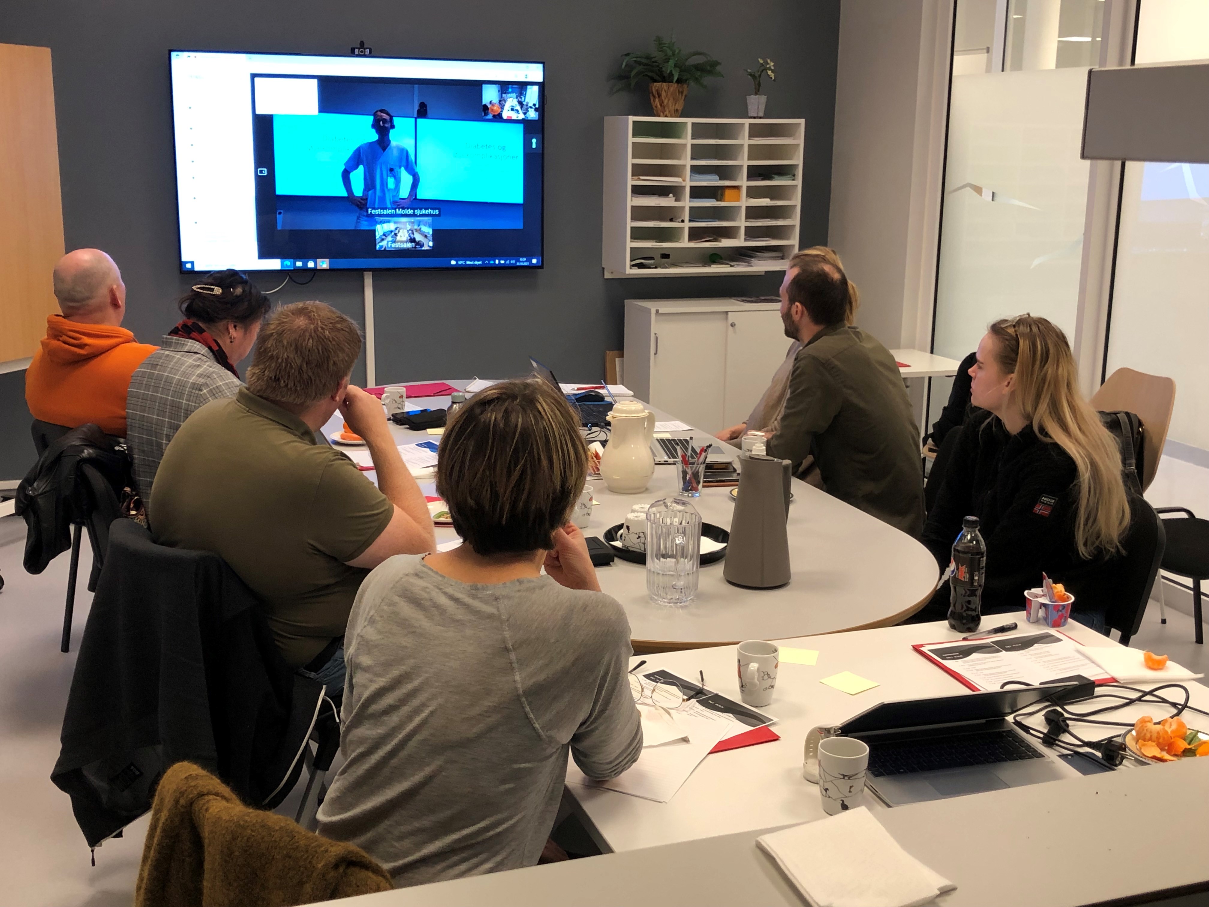 Døme på digitalt/hybridkurs