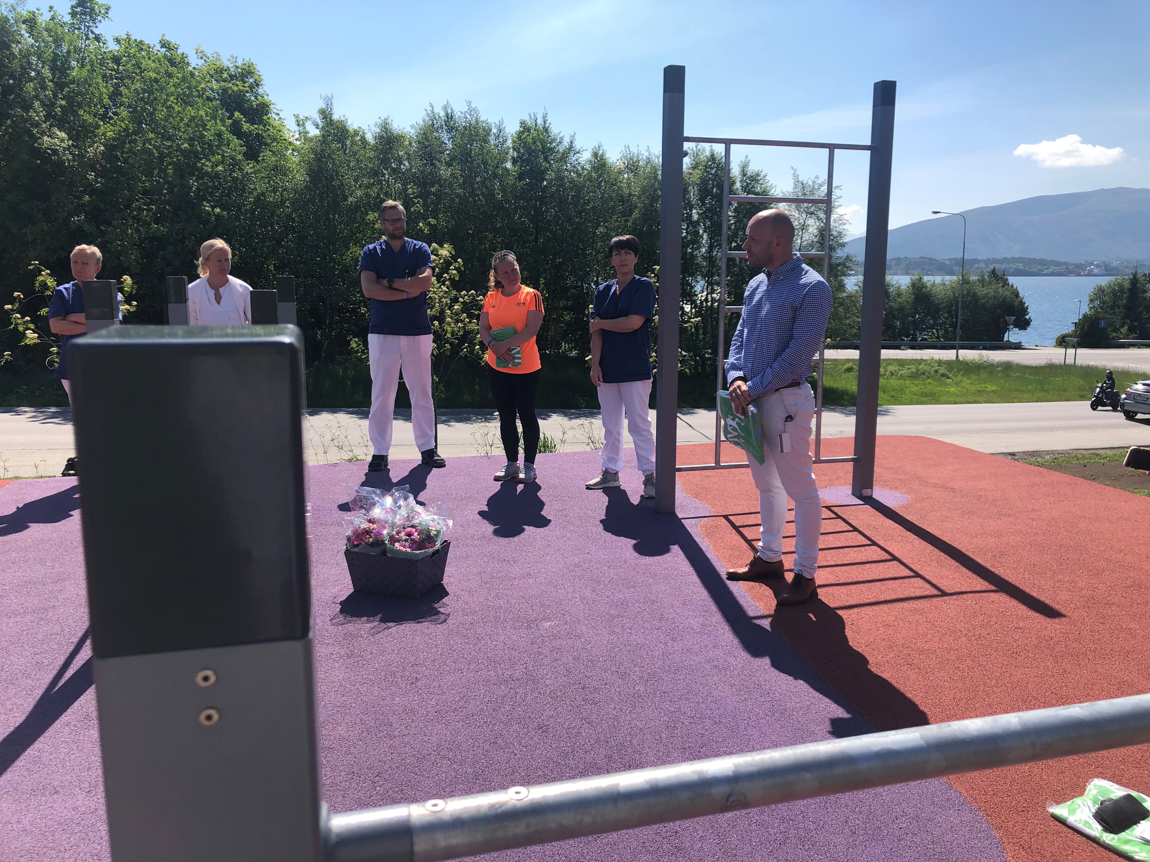 Adm.dir Øyvind Bakke med gratulasjonstale