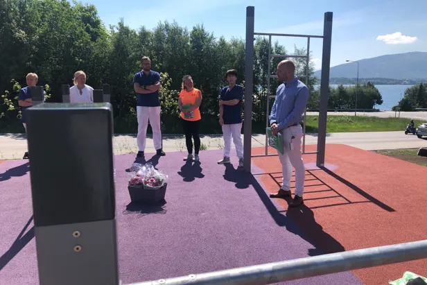 Adm.dir Øyvind Bakke med gratulasjonstale