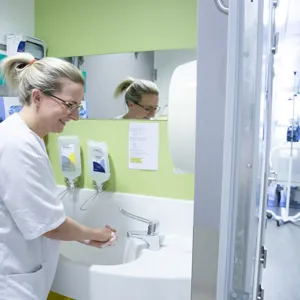 Smittevernrådgivar Kathrin Enebakk