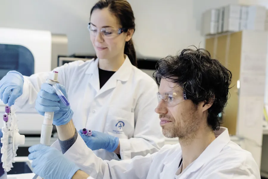 Illustrasjon innovasjon og forsking