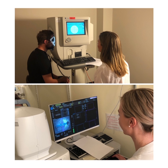 Frå augepoliklinikken i Ålesund.