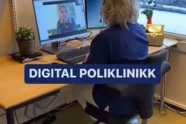 Illustrasjonsbilde frå videokonsultasjon