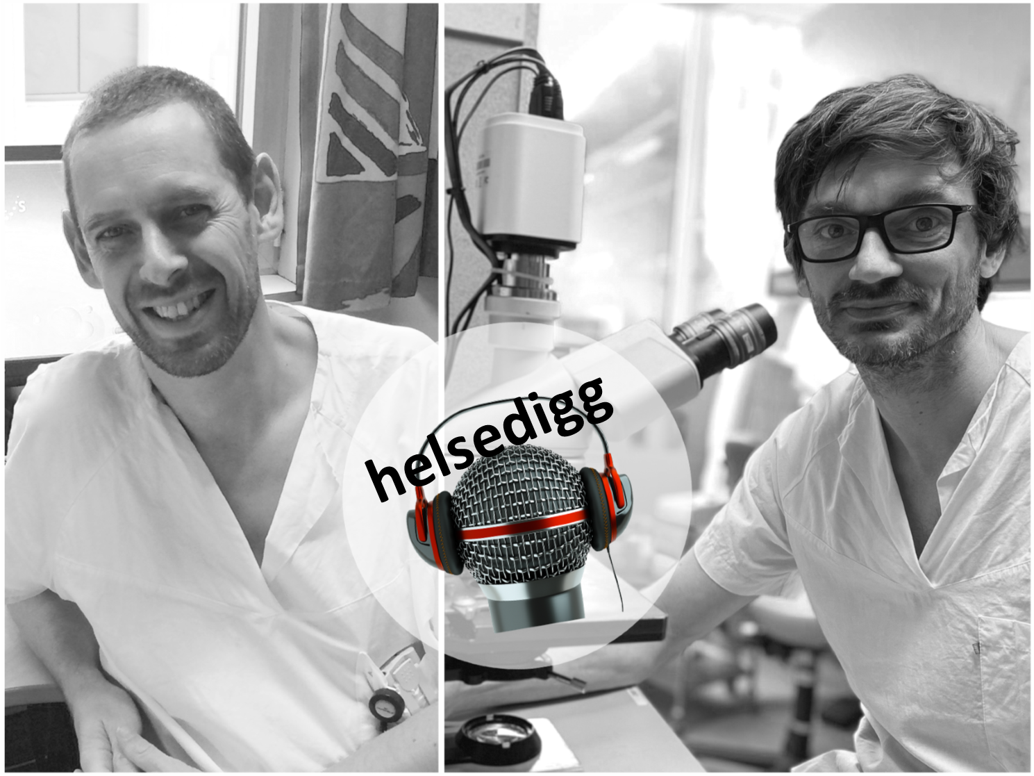 Smittevernoverlege Jørn Åge Longva og overlege i medisinsk mikrobiologi Einar Nilsen