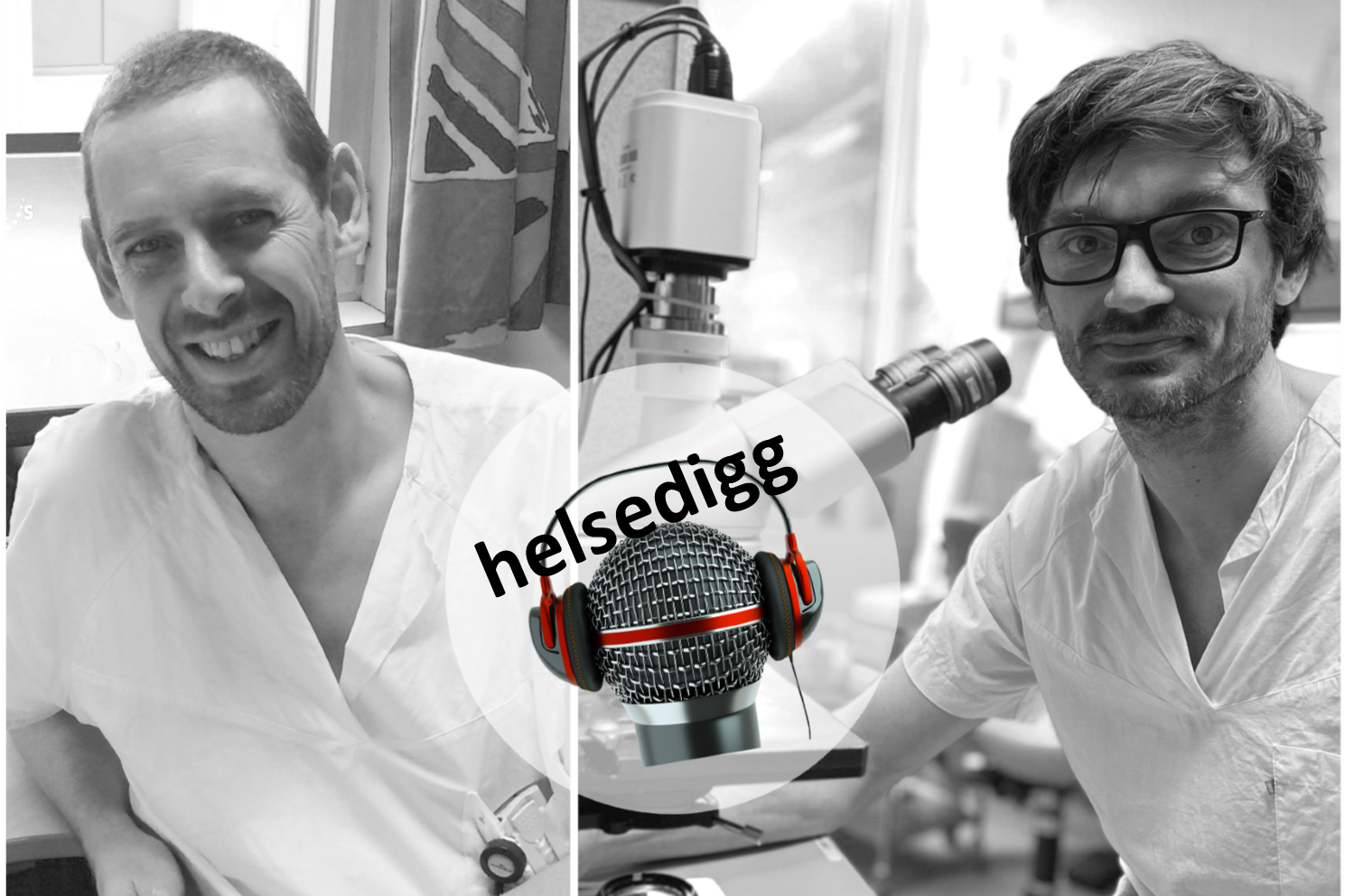 Smittevernoverlege Jørn Åge Longva og overlege i medisinsk mikrobiologi Einar Nilsen