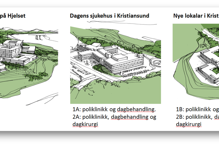 Skisser, alternativ i konseptfasen