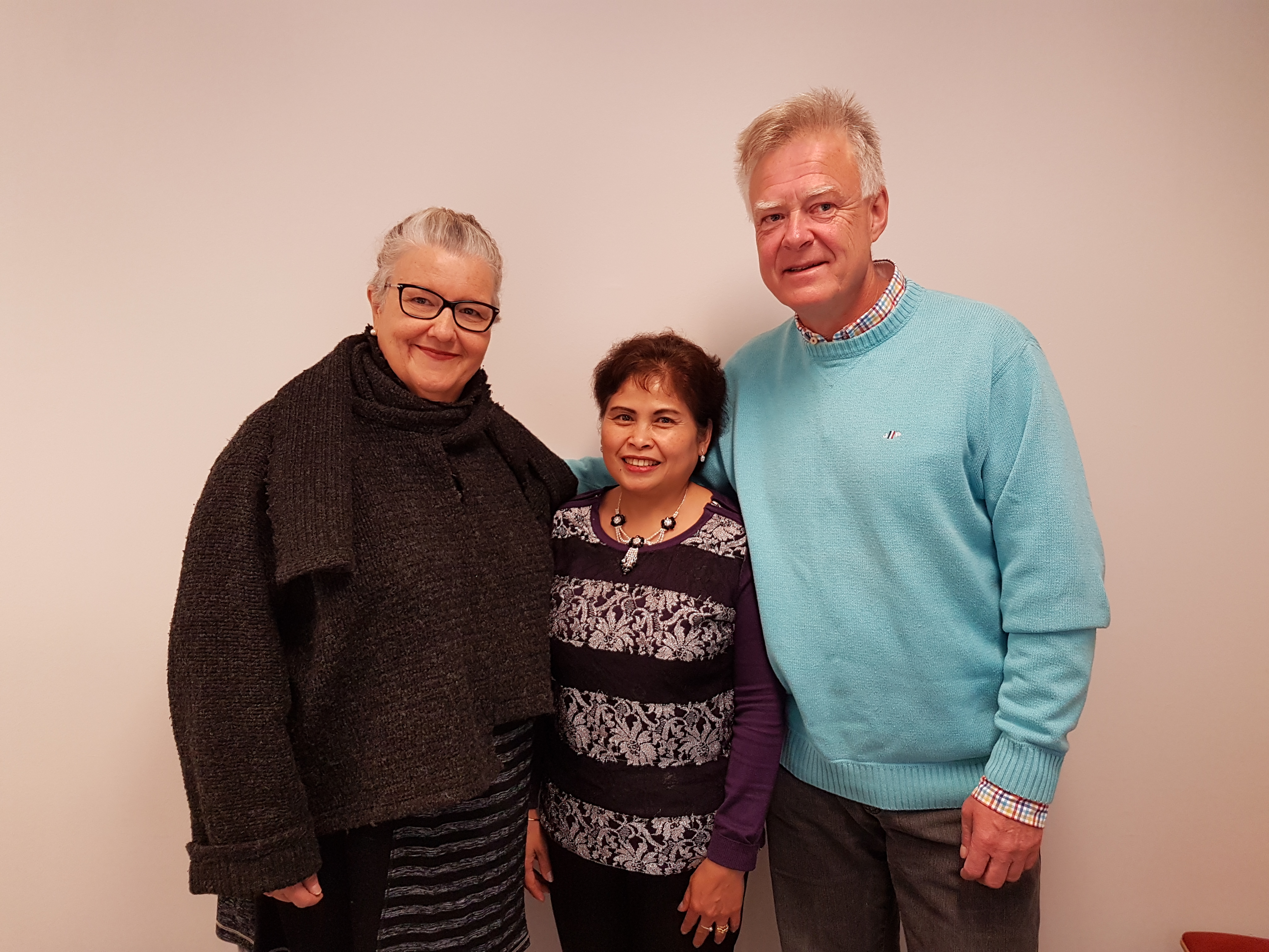 25-årsjubilantane ved Kristiansund sjukehus 2016. 