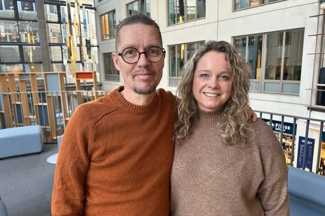 Tor Stendahl Rambraut og kona Randi