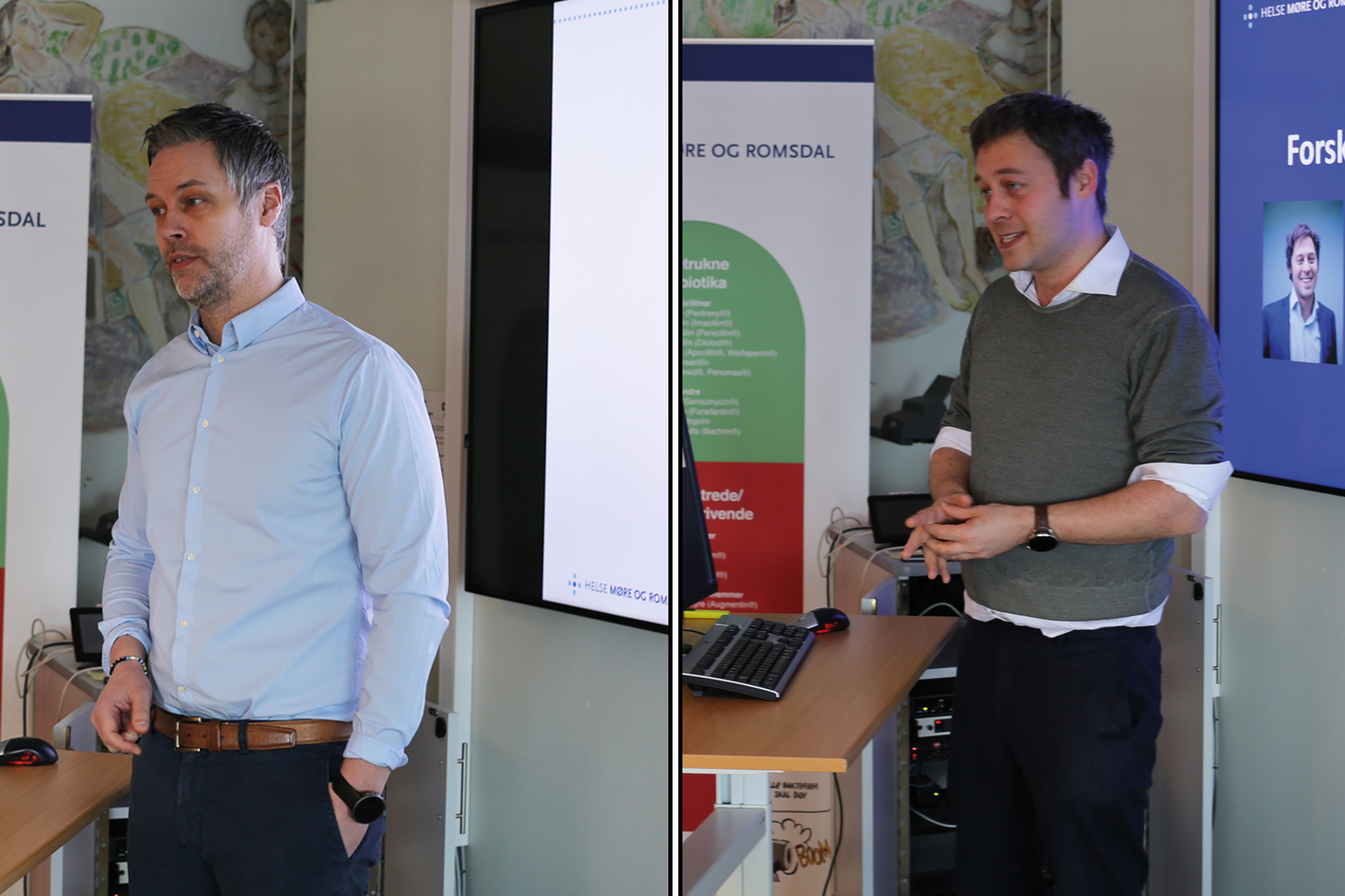 Aae og Hagen presenterer