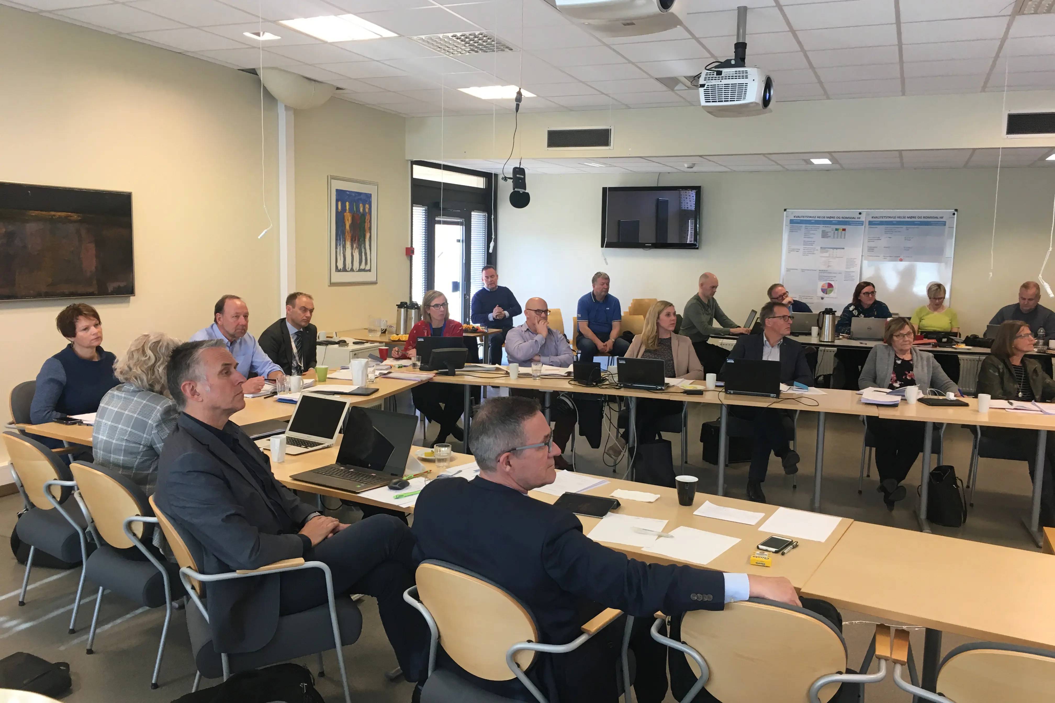 Oversiktsbilde frå styremøtet