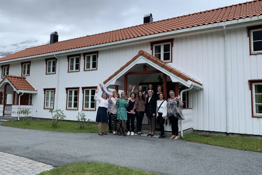 Samling av klinisk studiepersonell i HMR ved Fred Kavli Kunnskapssenter