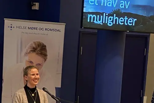 Utdanningssjef, HMR Guro Berge ønskjer velkomen til webinar