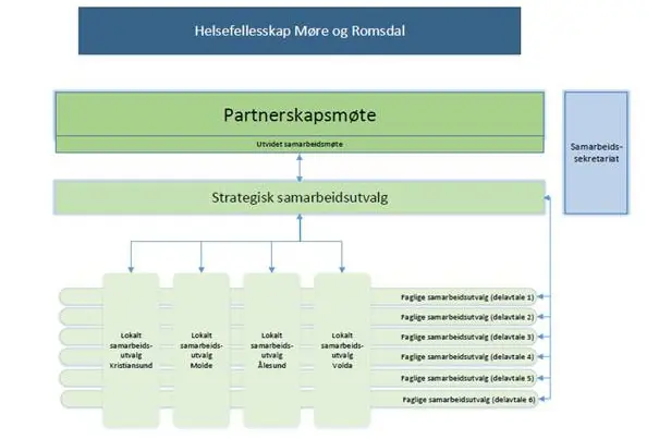 Illustrasjon struktur helsefellesskap