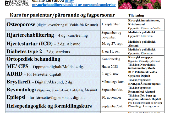 Kursplakat