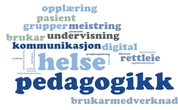 Ordsky tema helsepedagogikk