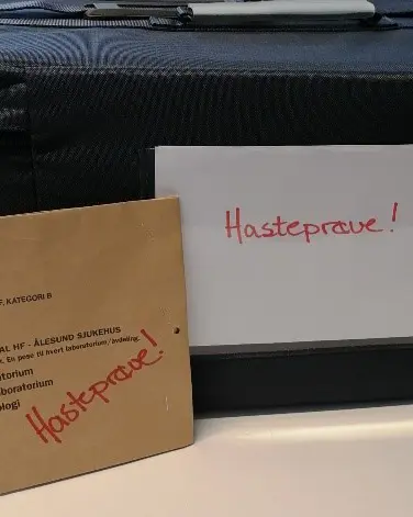 Illustrasjon: hasteprøve