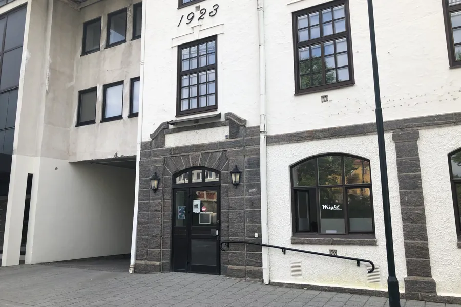Inngangsparti poliklinikk TSB Molde