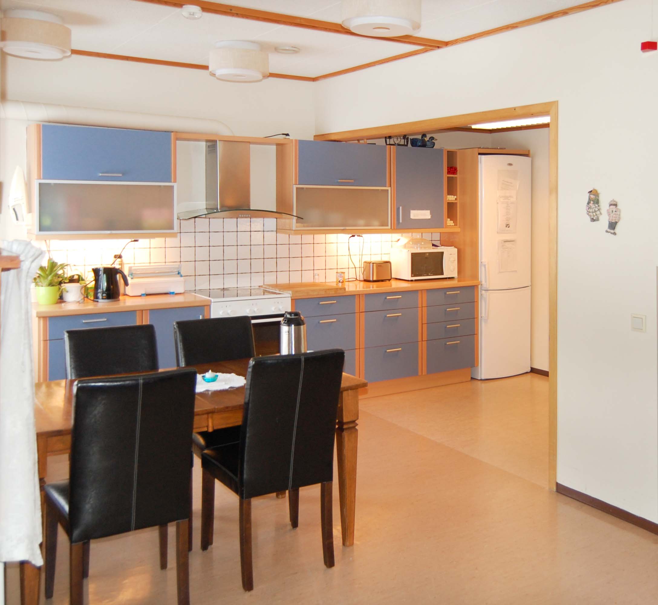 Bilde av kjøkken og spisestove